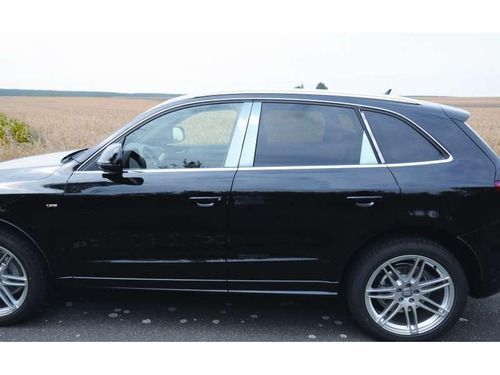 Молдинги дверных стоек, нерж., 8 частей AUDI Q5 2008_1