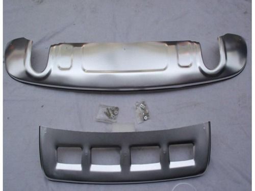 Накладка на передний и задний бампер, нерж. AUDI Q5 2008_1
