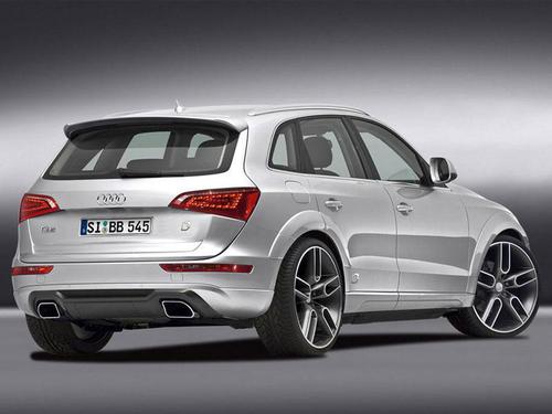 Спойлер заднего бампера AUDI Q5 2008_1