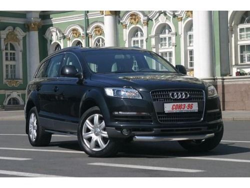Защита переднего бампера 76 мм. AUDI Q7_1