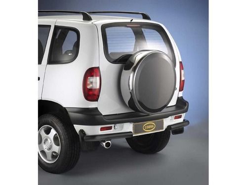 Защита заднего бампера, нерж. Chevrolet Niva_1