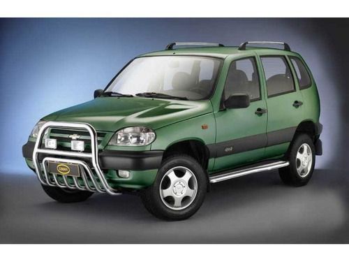 Ступени, нерж. Chevrolet Niva_1