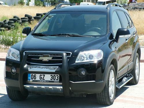 Пороги CHEVROLET CAPTIVA, ANATOLIA DIAMOND (черного цвета)_1