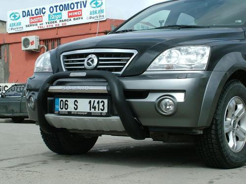 Передняя защита для KIA SORENTO 2002-2008, HARRAN_1
