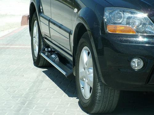 Пороги для KIA SORENTO 2002-2008, ANATOLIA DIAMOND, ЧЕРНЫЕ_1