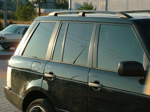 Полированные рейлинги для RANGE ROVER -Sport 2005 (чёрные)_1