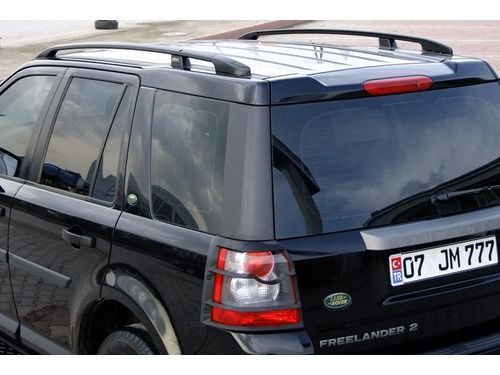 Полированные рейлинги для LAND ROVER FREELANDER 2 (чёрные)_1