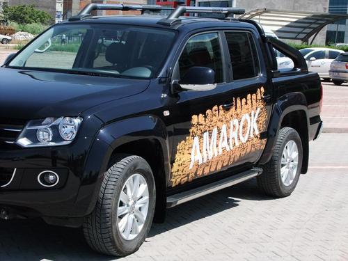 Пороги для VOLKSWAGEN AMAROK, TRUVA_1