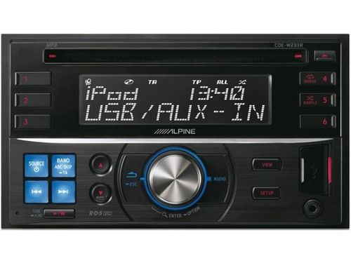 2DIN автомагнитола Alpine CDE-W233R_1