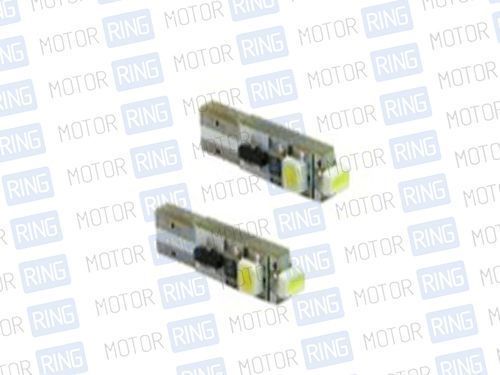 Светодиодные лампы T5 3 LED 1210 SMD IC BI красные_1