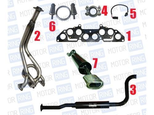 Выпускной комплект с глушителем для ВАЗ 2113-15 8V, Subaru Sound Стингер_1