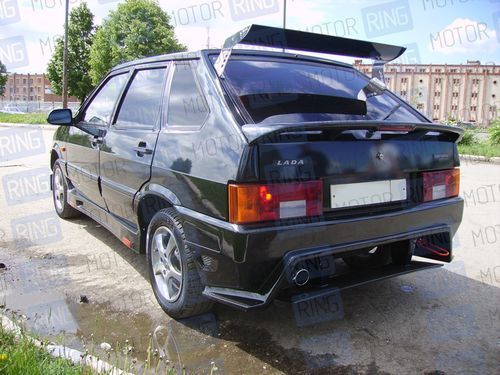 Задний бампер RS на ВАЗ 2113, 2114 в цвет_1