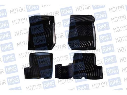 Комплект ковриков салонных резиновых RВS-0022-0023R на Renault Sandero_1